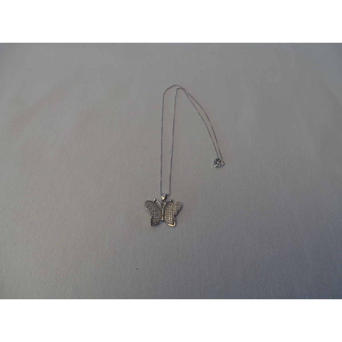 Silver Necklace & Pendant - HA1041-Persian Handicrafts