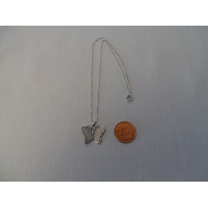 Silver Necklace & Pendant - HA1041-Persian Handicrafts