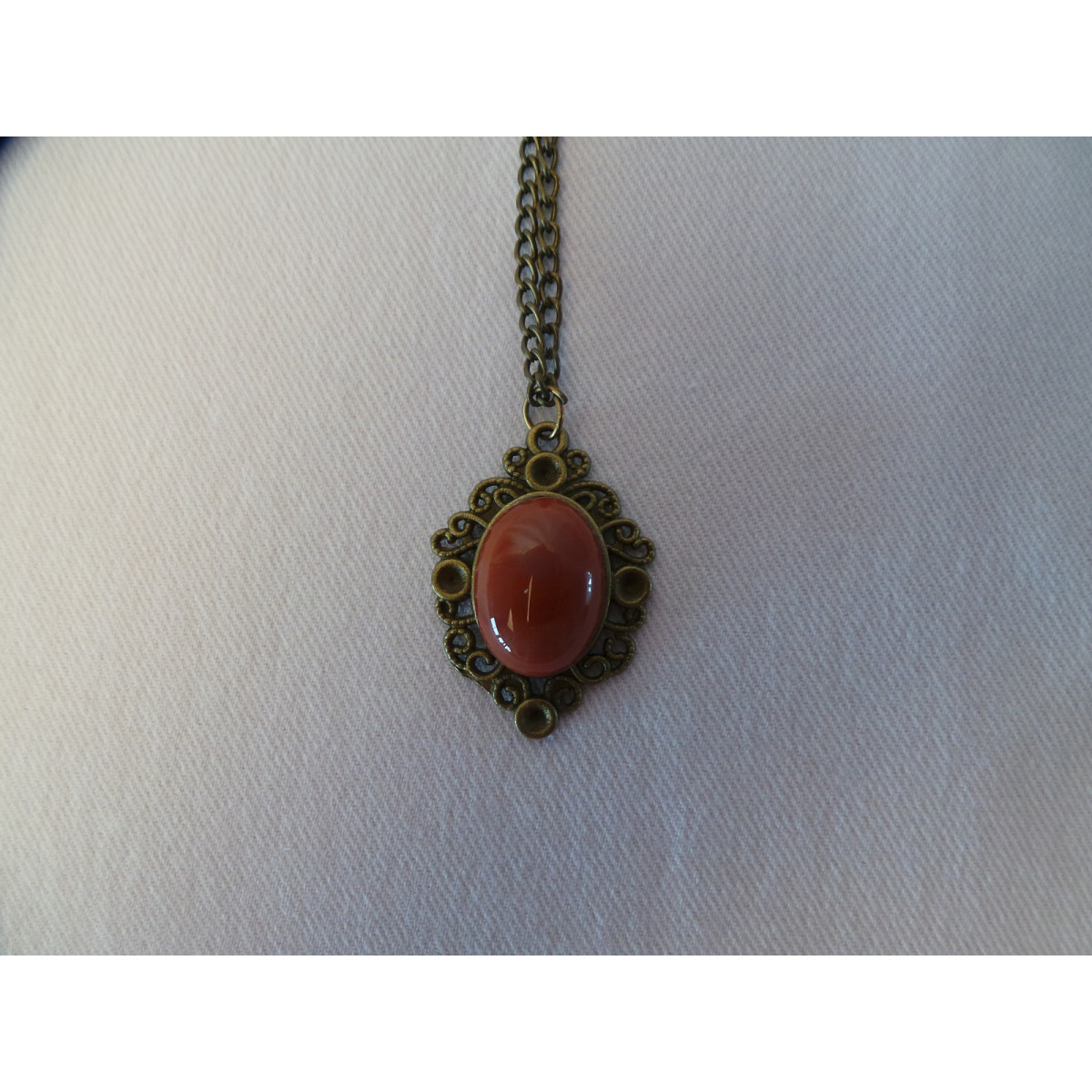 Antique Style Handmade Necklace - HA1042-Persian Handicrafts