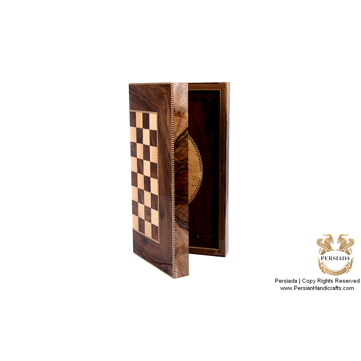 Backgammon & Chess Set | Handmade in Sanandaj | HBG101-Persian Handicrafts