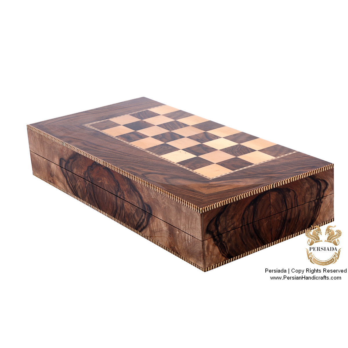 Backgammon & Chess Set | Handmade in Sanandaj | HBG101-Persian Handicrafts