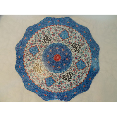 Enameled Wall Hanging Plate - HE3004