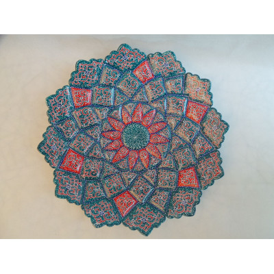 Enameled Wall Hanging Plate - HE3005