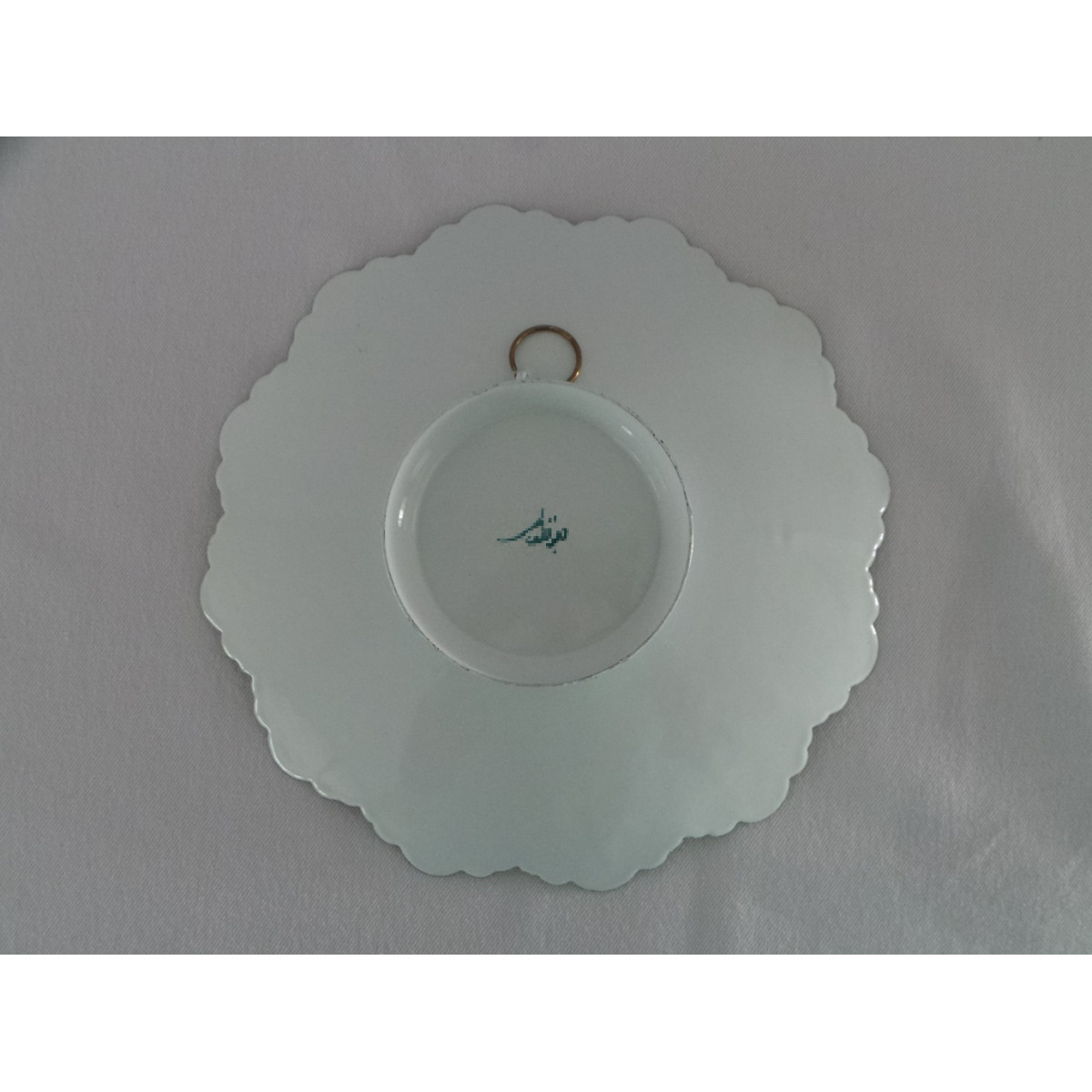 Enameled Wall Hanging Plate - HE3011-Persian Handicrafts