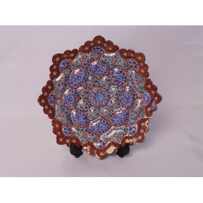 Enameled Wall Hanging Plate - HE3012