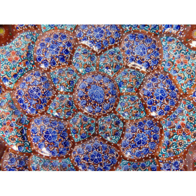 Enameled Wall Hanging Plate - HE3012