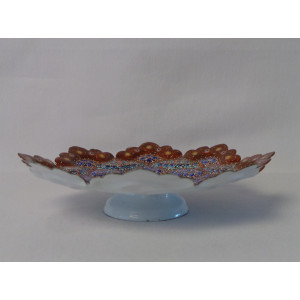 Enameled Wall Hanging Plate - HE3012-Persian Handicrafts