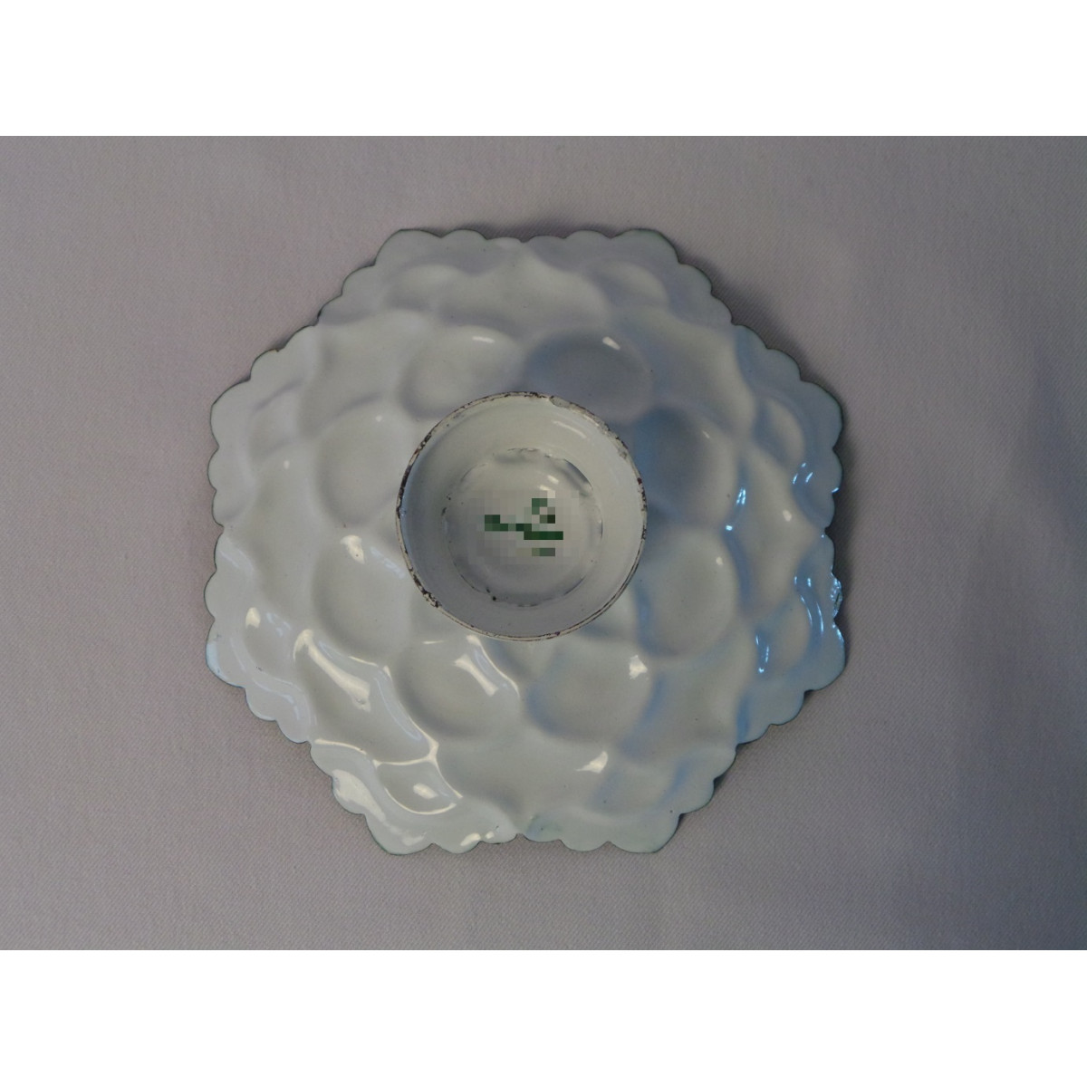 Enameled Wall Hanging Plate - HE3012-Persian Handicrafts