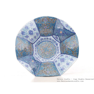 Enamel (Minakari) Pedestal Compote Dish - HE3044