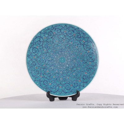 Enamel (Minakari) Wall Hanging Plate - HE3602
