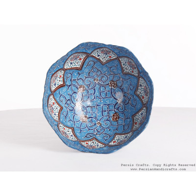 Enamel (Minakari) Pedestal Compote Candy Dish - HE3610