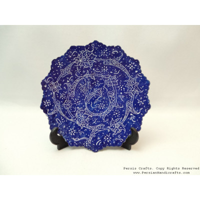 3PCS Wall Hanging Plate  - Enamel Minakari  - HE3615