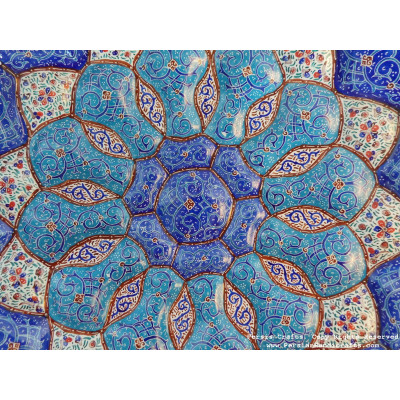 Enamel (Minakari) Wall Hanging Plate - HE3617