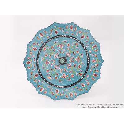 Enamel (Minakari) Wall Hanging Plate - HE3702