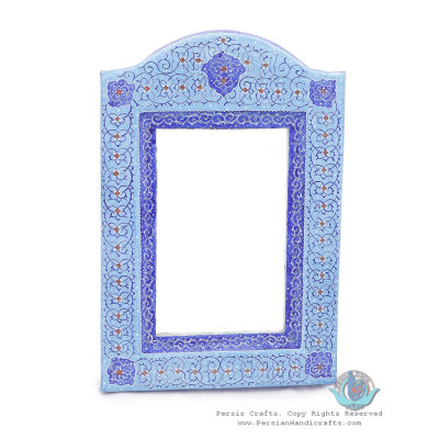 Classy Enamel Eslimi Design Minakari Wall Mirror - HE3920