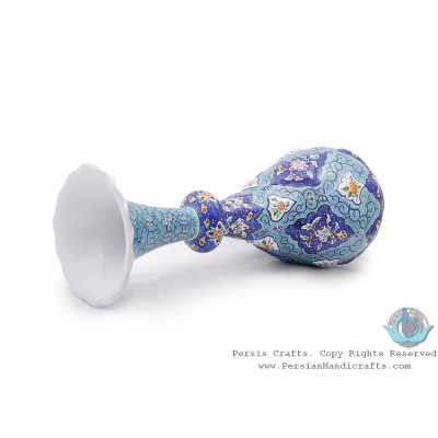 Privileged Flower Vase With Azure Toranj Design - HE4002 Privileged Flower Vase With Azure Toranj Design - HE4002