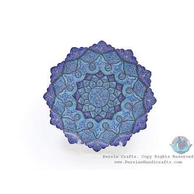 Wall Plate w Detailed Eslimi Minakari Design - HE4009