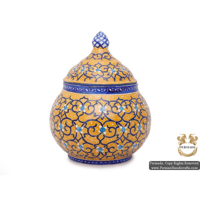 Sugar Pot | Hand Painted Minakari | HE5101