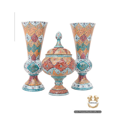 Candy Dish Flower Vase | Hand Painted Minakari | HE6108