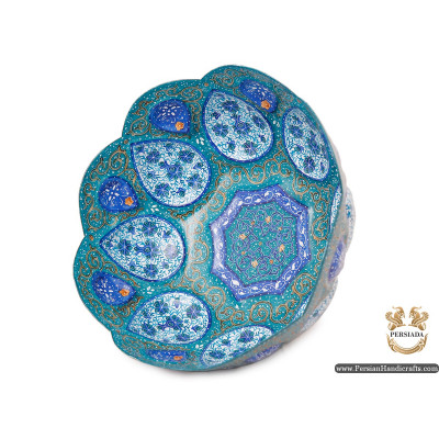 Decorative Bowl & Plate | Hand Painted Minakari | HE6110 Decorative Bowl & Plate | Hand Painted Minakari | HE6110