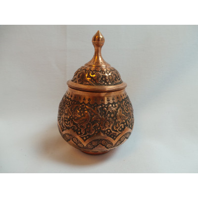 Luxury Engraved Sugar Pot/Candy Dish - HG1036