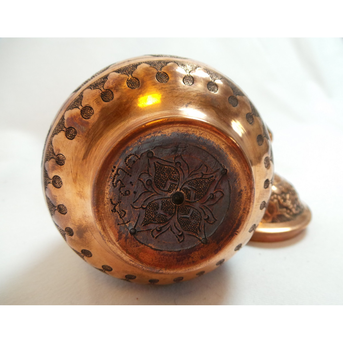 Luxury Engraved Sugar Pot/Candy Dish - HG1036-Persian Handicrafts