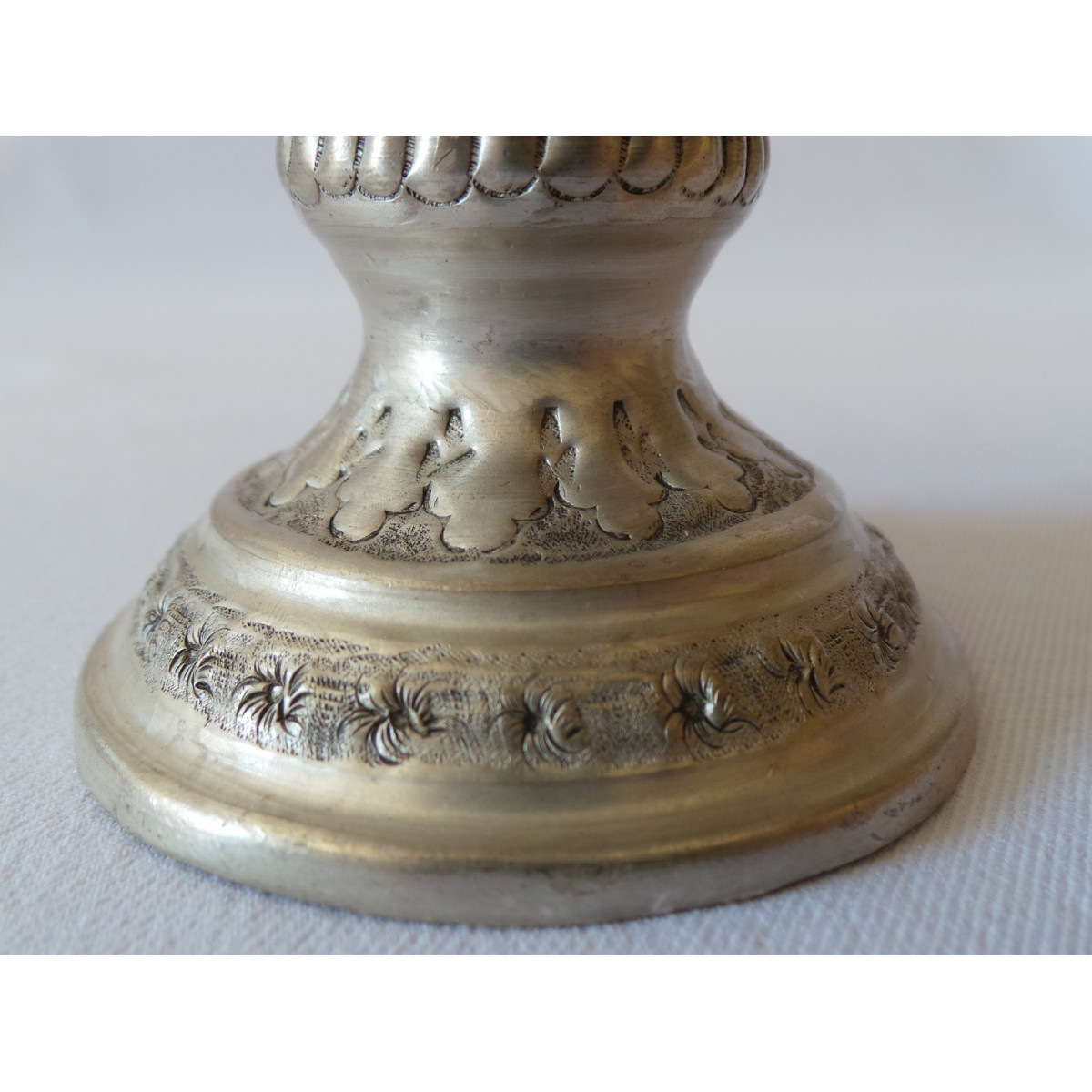 Hand Engraving on Sliver Plated Candy/Nut Pedestal Oval Bowl - HG2005-Persian Handicrafts