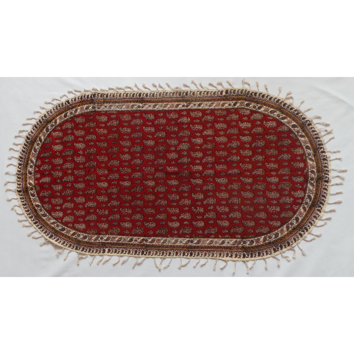 Persian Ghalamkar Tablecloth - HGH2050-Persian Handicrafts