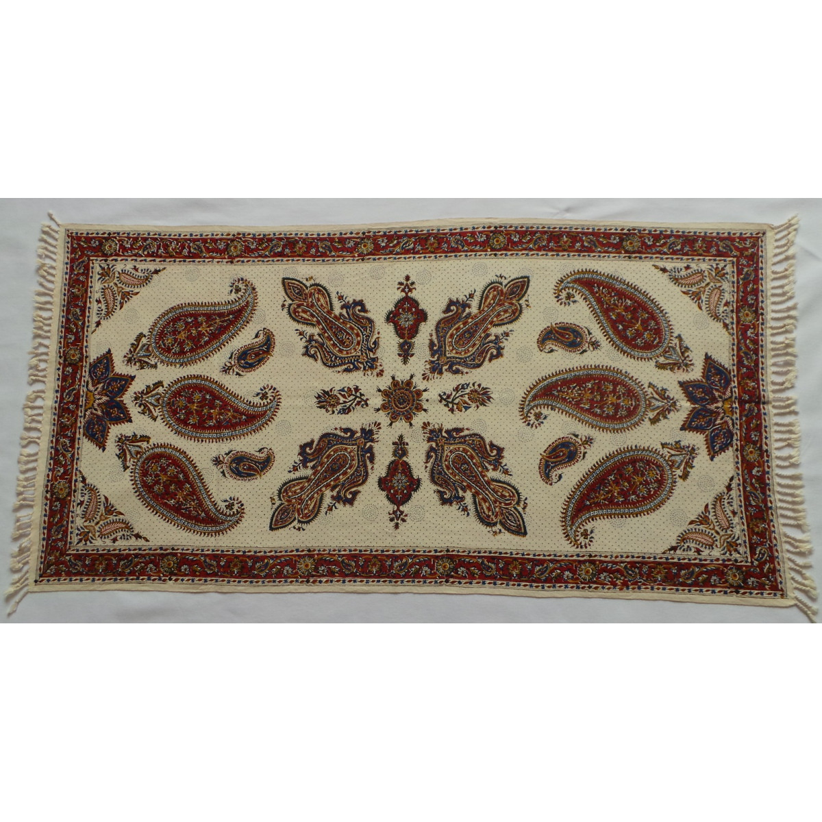Persian Ghalamkar Tablecloth - HGH2052-Persian Handicrafts