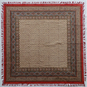 Persian Ghalamkar Tablecloth - HGH2053-Persian Handicrafts