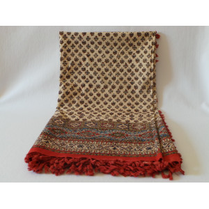 Persian Ghalamkar Tablecloth - HGH2053-Persian Handicrafts