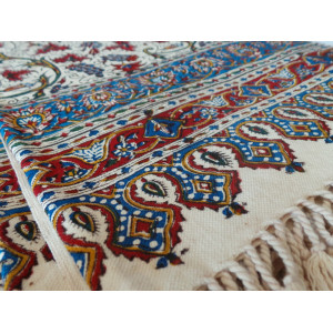 Persian Ghalamkar Tablecloth - HGH2055-Persian Handicrafts