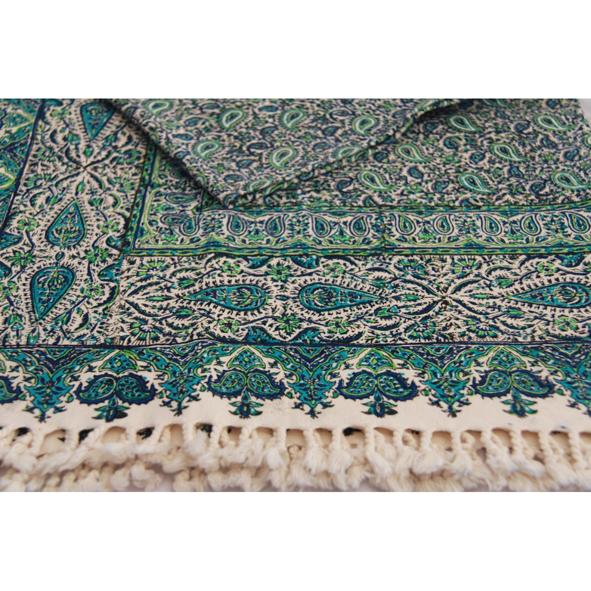 Persian Ghalamkar Tablecloth - HGH3050-Persian Handicrafts