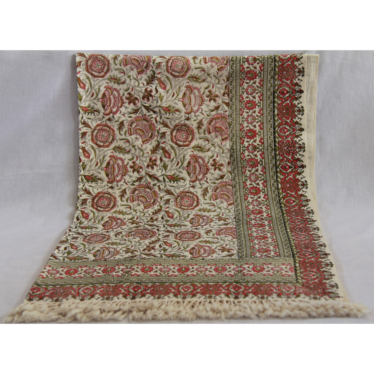 Persian Ghalamkar Tablecloth - HGH3051-Persian Handicrafts