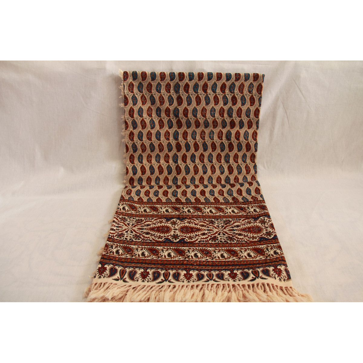 Persian Ghalamkar Tablecloth - HGH3052-Persian Handicrafts
