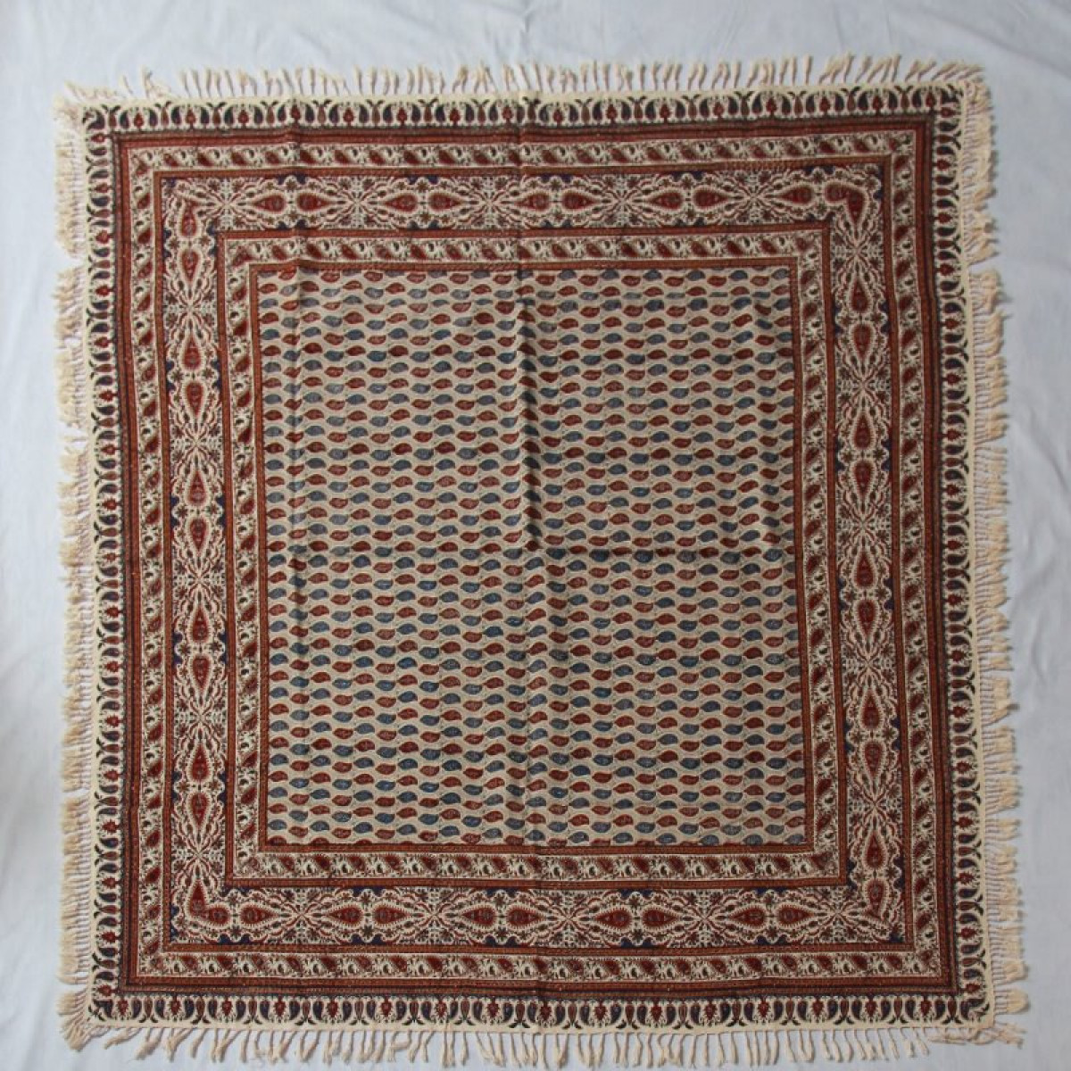 Persian Ghalamkar Tablecloth - HGH3052-Persian Handicrafts