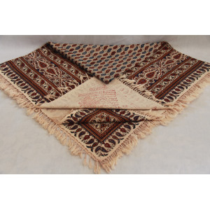 Persian Ghalamkar Tablecloth - HGH3052-Persian Handicrafts