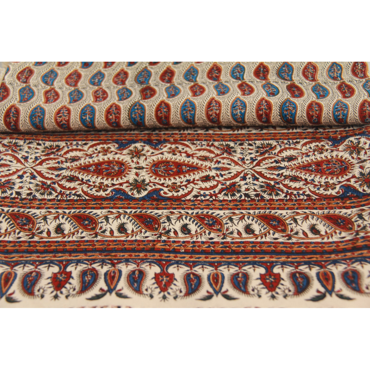 Persian Ghalamkar Tablecloth - HGH3052-Persian Handicrafts