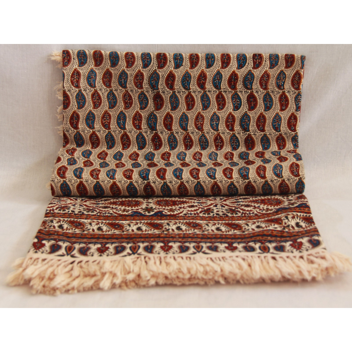 Persian Ghalamkar Tablecloth - HGH3052-Persian Handicrafts