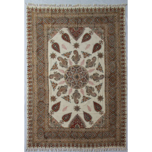 Persian Ghalamkar Tablecloth - HGH3054-Persian Handicrafts