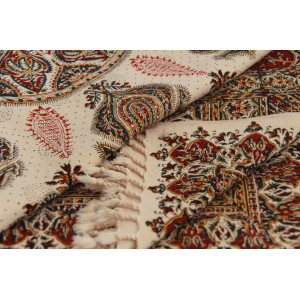 Persian Ghalamkar Tablecloth - HGH3054-Persian Handicrafts