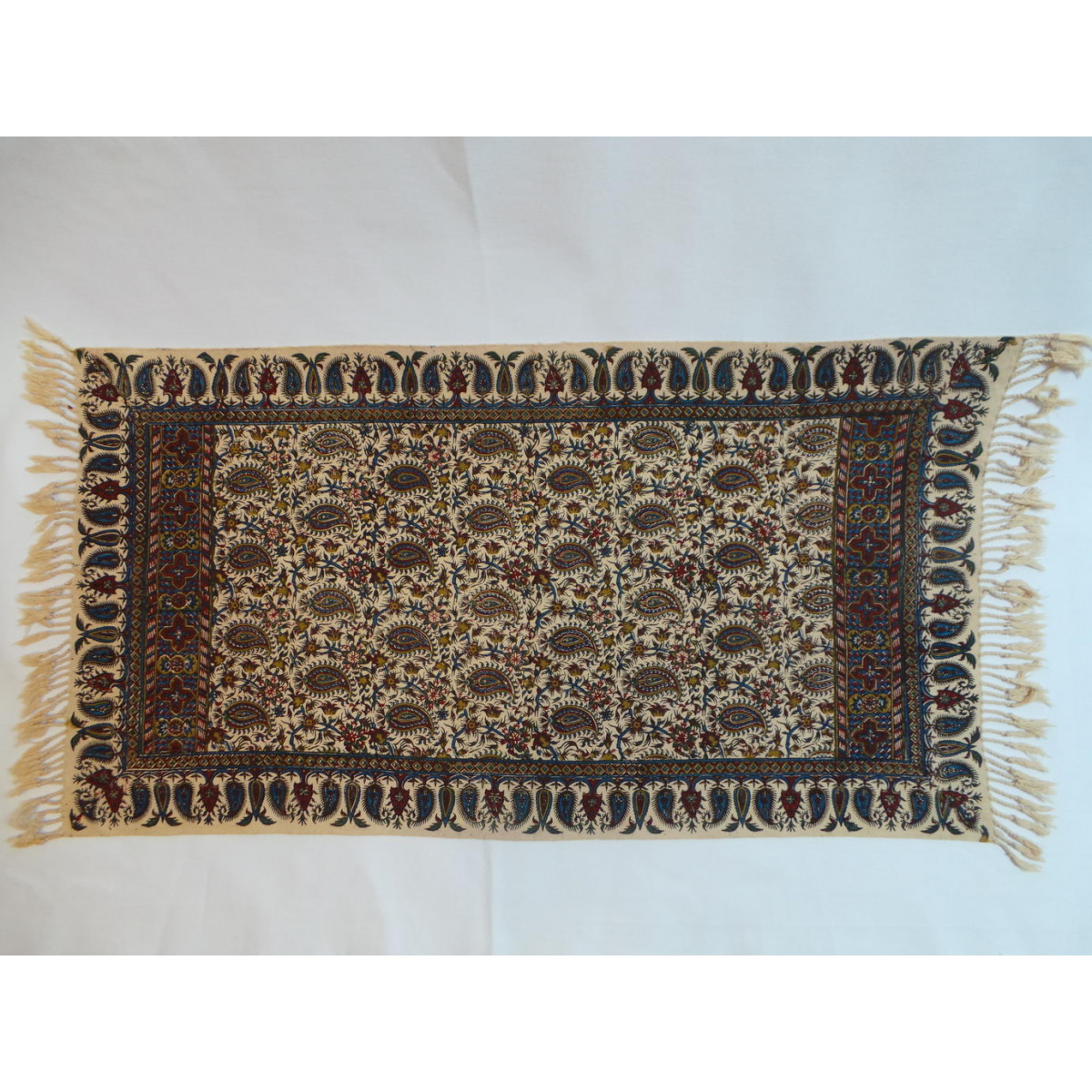Persian Ghalamkar Tablecloth - HGH3060-Persian Handicrafts