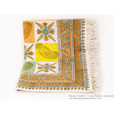 Persian Tapestry (Ghalamkar) Tablecloth - HGH3072