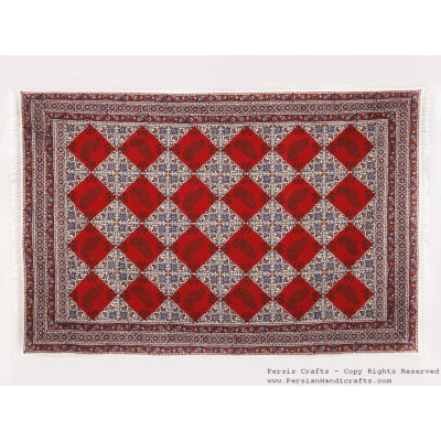 Persian Tapestry (Ghalamkar) Tablecloth - HGH3074