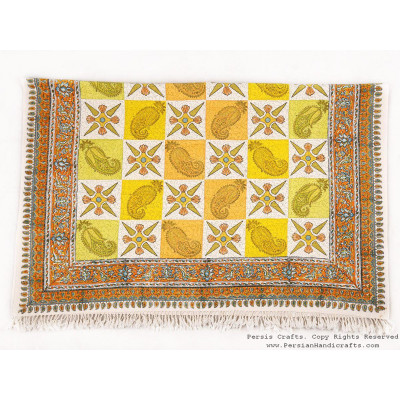 Persian Tapestry (Ghalamkar) Tablecloth - HGH3076