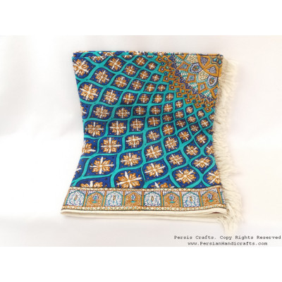 Persian Tapestry (Ghalamkar) Rug Style Tablecloth - HGH3607 Persian Tapestry (Ghalamkar) Rug Style Tablecloth - HGH3607