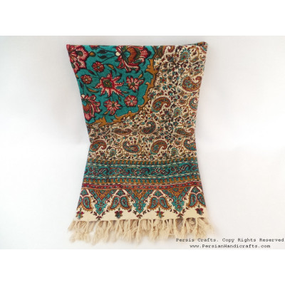 Persian Tapestry (Ghalamkar) Tablecloth - HGH3608 Persian Tapestry (Ghalamkar) Tablecloth - HGH3608