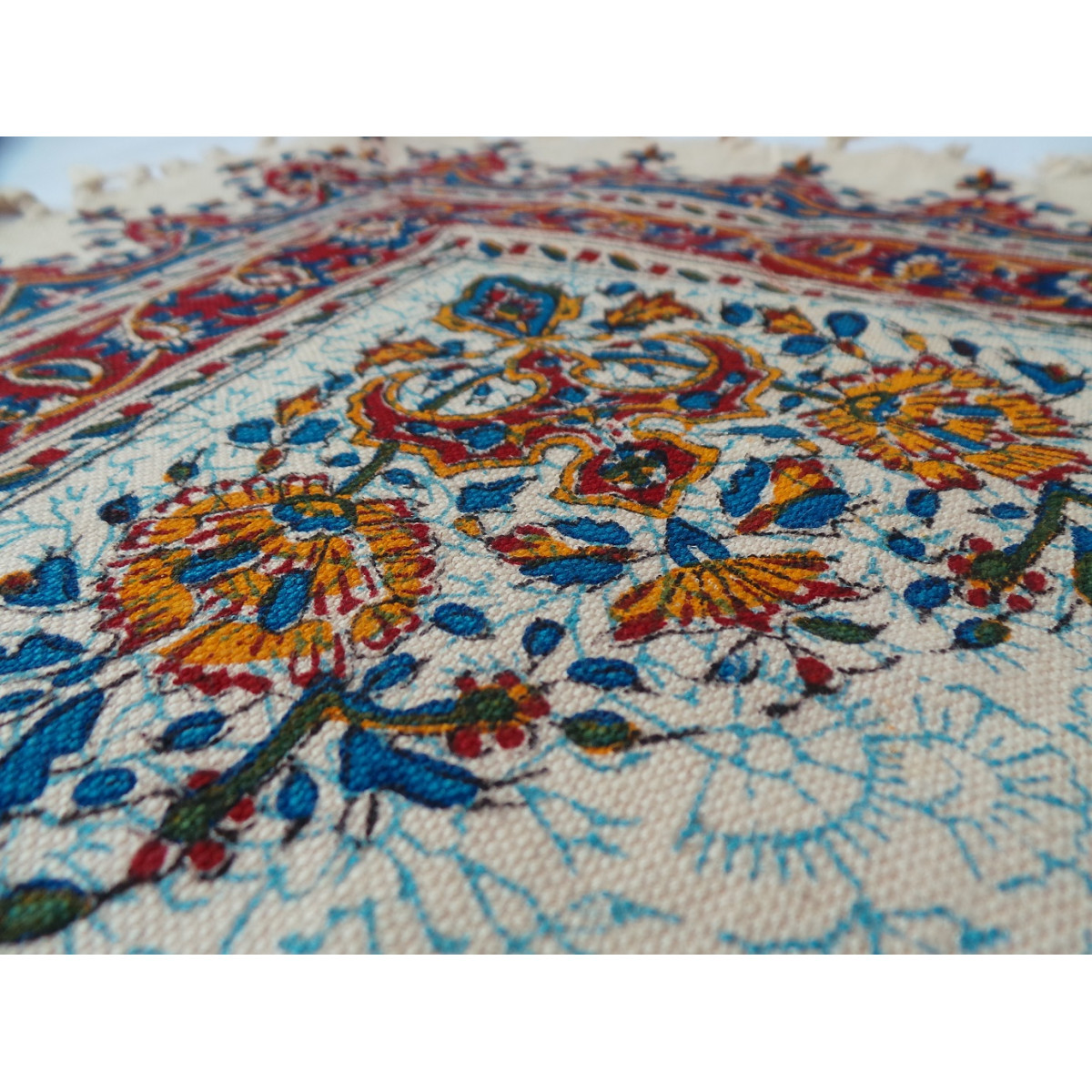 Tablecloth (Ghalamkar) - HT1041-Persian Handicrafts