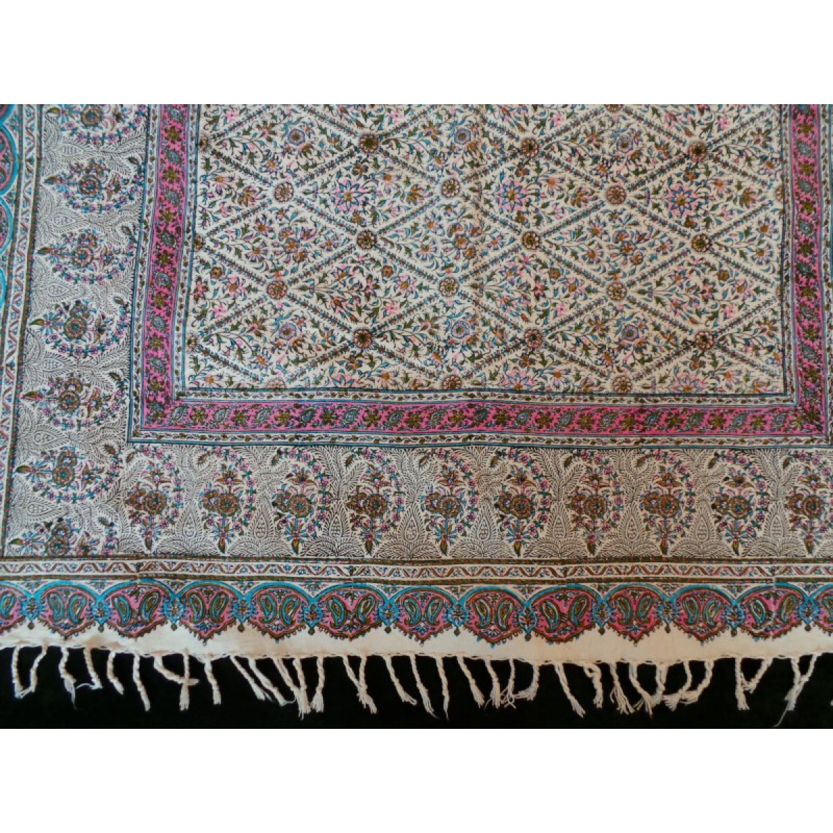 Tablecloth (Ghalamkar) - HT1042-Persian Handicrafts