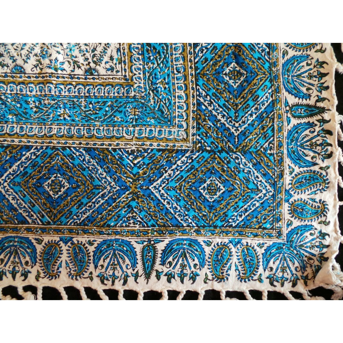 Tablecloth (Ghalamkar) - HT1043-Persian Handicrafts